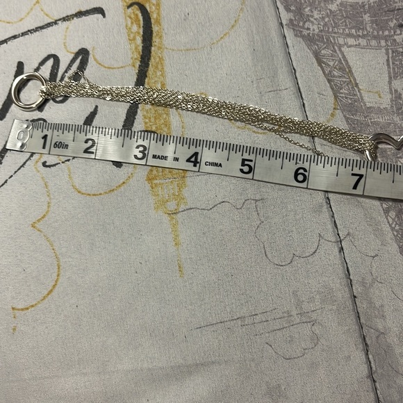 Silver choker necklace - Picture 8 of 8